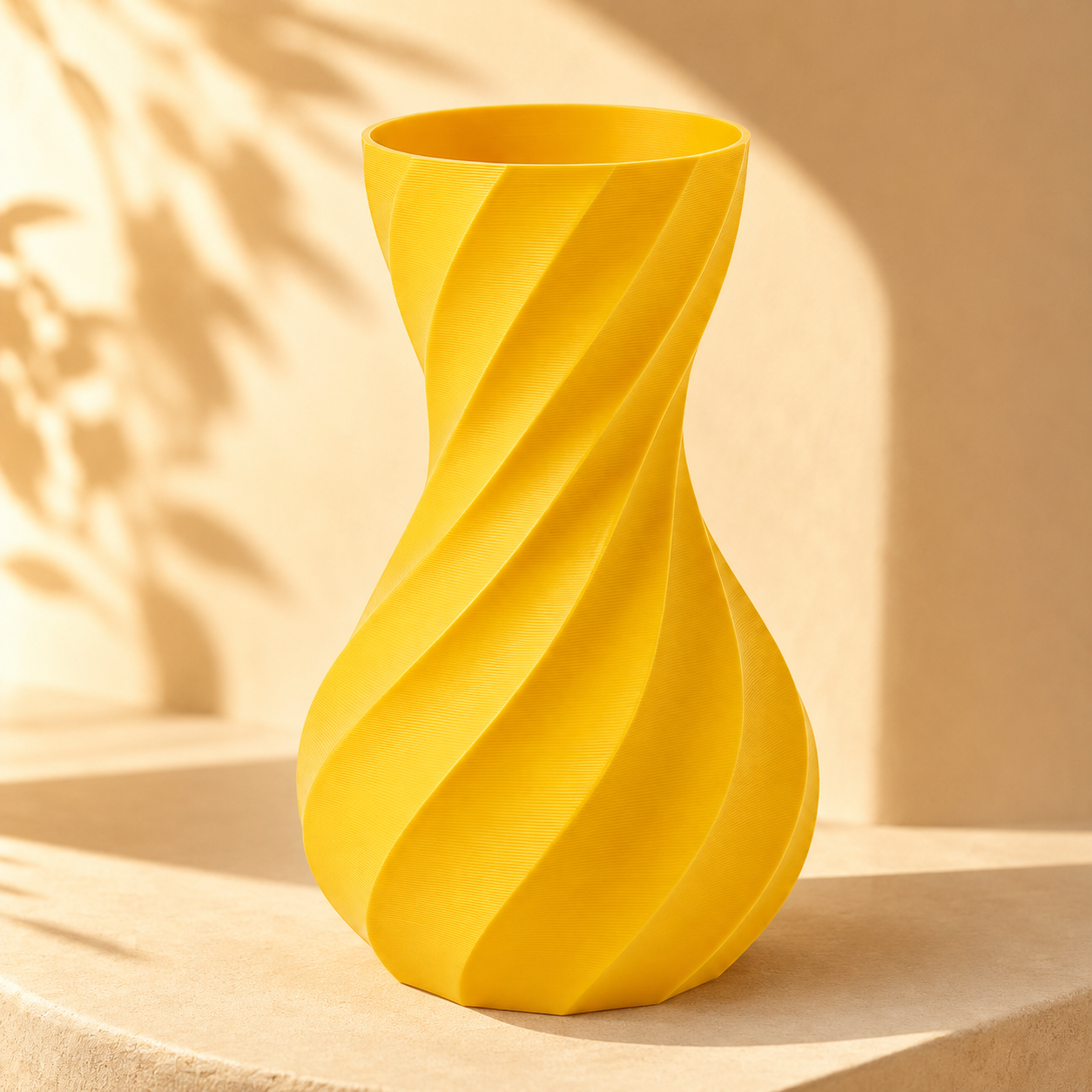 Vase Torsadé Design Moderne
