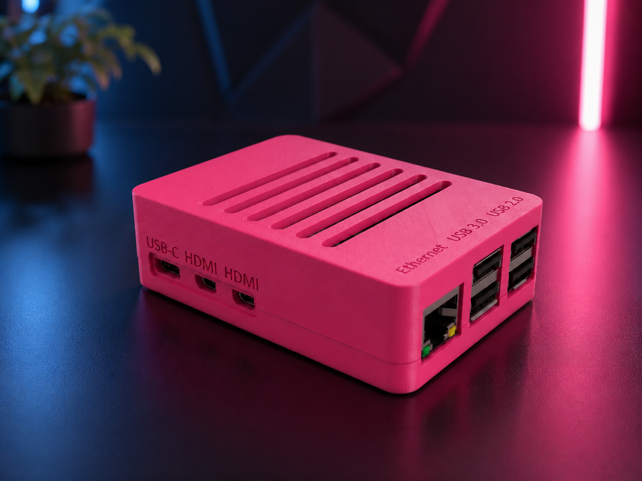 Boîtier ventilé compatible Raspberry Pi 5